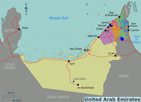 UAE_Regions_map